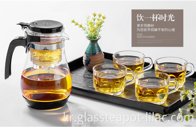 Glass Teapot Heat Resistant 8